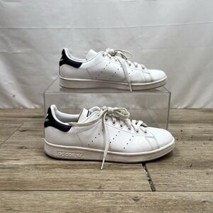 Adidas Originals Stan Smith White Dark Blue Men Unisex Casual Size 6.5